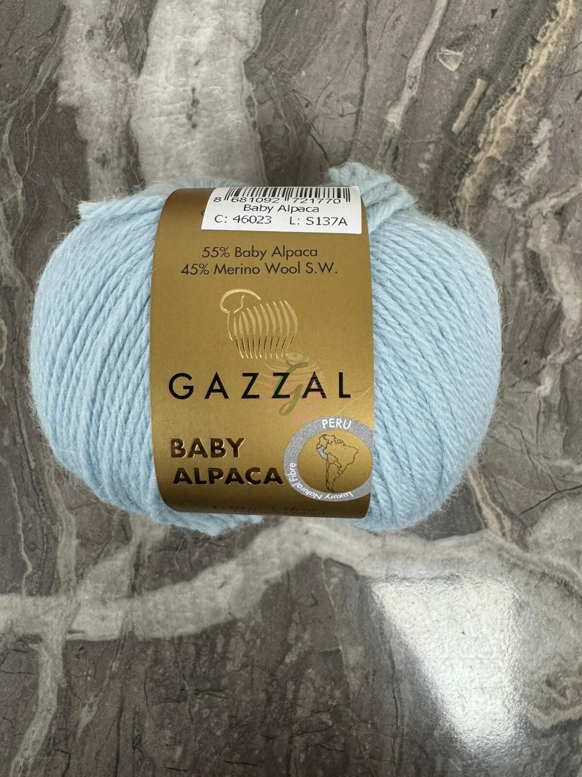 Gazzal Baby Alpaca (5 adet)-250 gr 46023