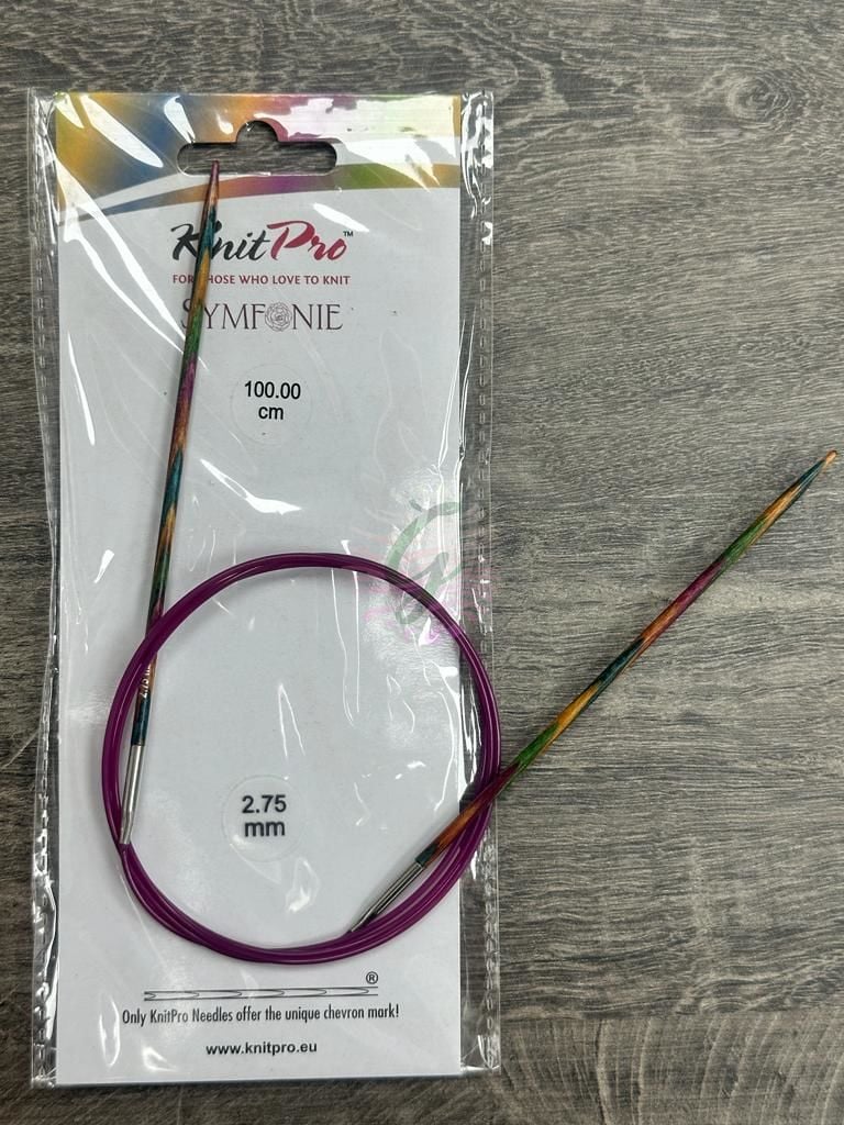 KnitPro Symfonie Misinalı Şiş 100 cm 2.75 mm