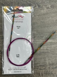 KnitPro Symfonie Misinalı Şiş 100 cm 2.75 mm