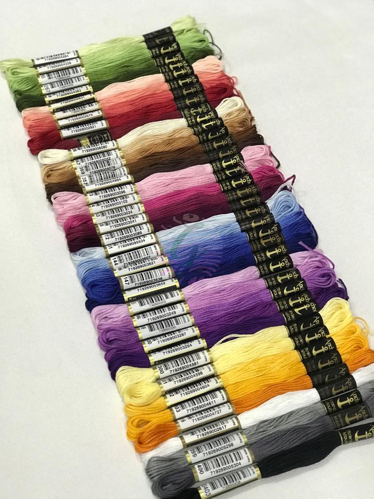 39 Renk Kombinli Anchor Muline