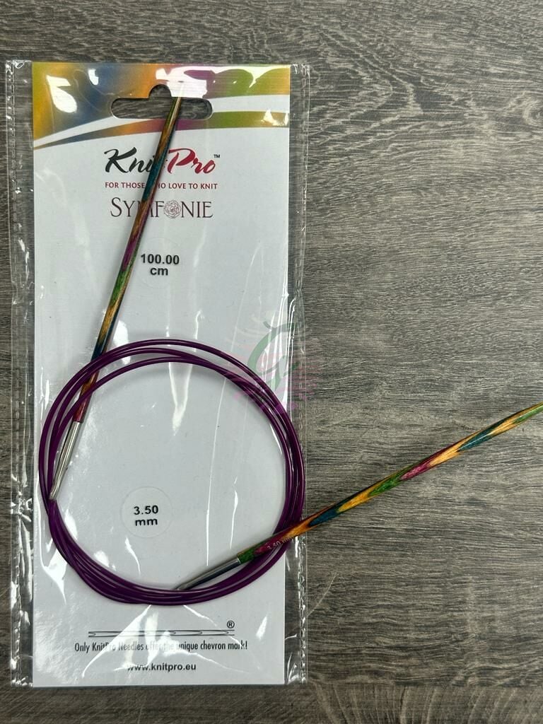 KnitPro Symfonie Misinalı Şiş 100 cm 3.50 mm