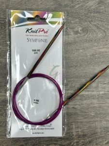 KnitPro Symfonie Misinalı Şiş 100 cm 4.50 mm