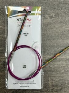 KnitPro Symfonie Misinalı Şiş 100 cm 5.00 mm