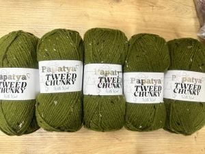 Papatya Tweed Chunky 6970(yün içerikli)