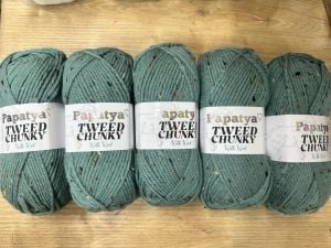 Papatya Tweed Chunky 6630(yün içerikli)