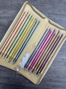 KnitPro Zing Kısa Örgü Şiş Seti 25 cm