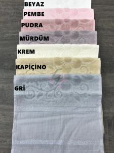 30×50 cm Etamin Havlu Saçaksız