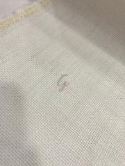 Uğur İpek Gold Linen Etamin Kumaşı No:1 Kırık Beyaz