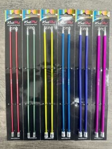 KnitPro Zing Kısa Örgü Şişi 25 cm