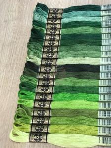 DMC Muline 20'li Yeşil Serisi