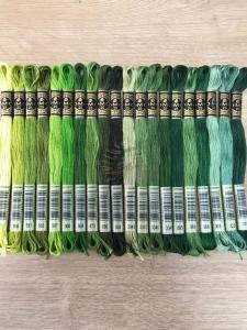 DMC Muline 20'li Yeşil Serisi