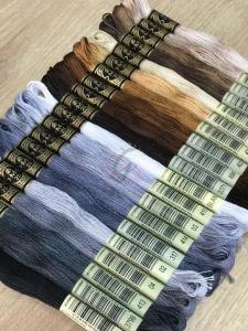 DMC Muline 20'li Kahve-Gri Serisi