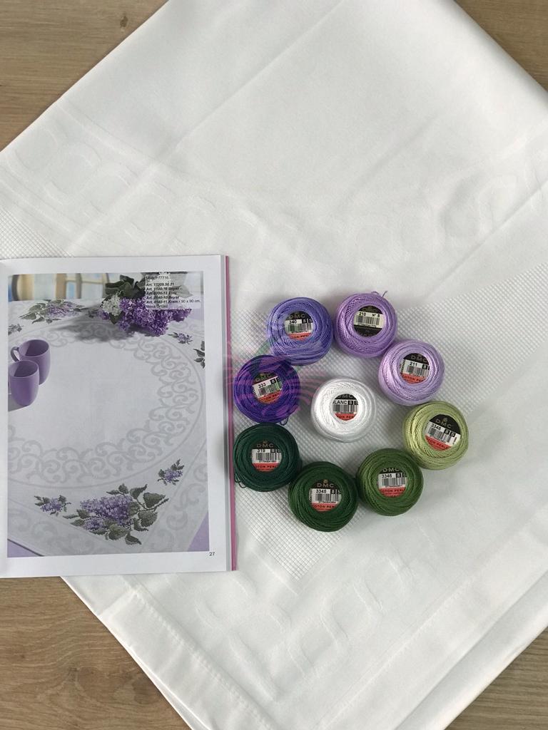 Mor Üzüm Masa Kiti
