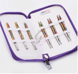 KnitPro Symfonie Deluxe Misinalı Değiştirilebilir Set 10 cm Kısa UÇ-20662