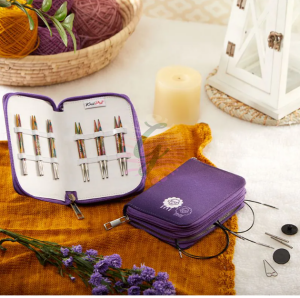 KnitPro Symfonie Deluxe Misinalı Değiştirilebilir Set 10 cm Kısa UÇ-20662