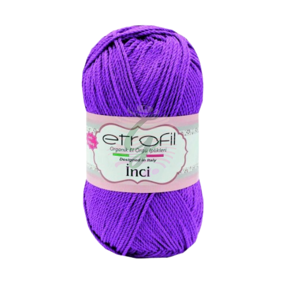 Etrofil İnci 5li paket 70660 Açık Mürdüm