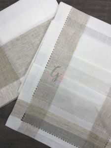 5 Parça Hazır Etamin Takımı-Kahve,Krem