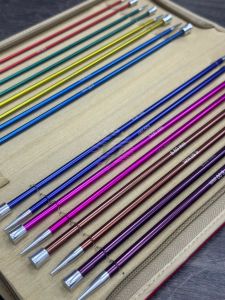 KnitPro Zing Kısa Örgü Şiş Seti 25 cm 47405