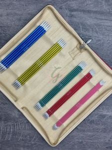 KnitPro Zing İki Uçlu Çorap Şiş Seti 15 cm- 47401