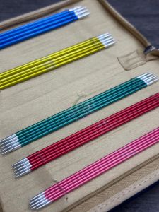 KnitPro Zing İki Uçlu Çorap Şiş Seti 15 cm- 47401