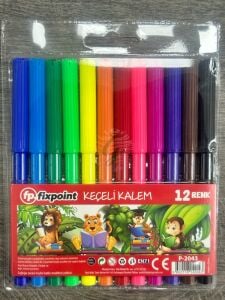 12'li Keçeli Kalem