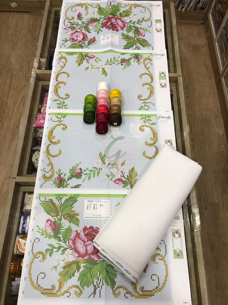 Yoğun Desenli Runner Kiti