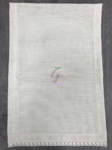 Güpürlü Etamin Runner Koyu Krem