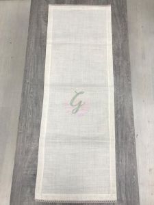 Güpürlü Etamin Runner Vizon Renk