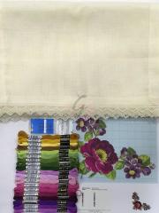 Çiçek Modelli Runner Kiti