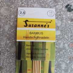 Susanne's Bambu Eldiven Şişi bhsn 2,5mm-15cm