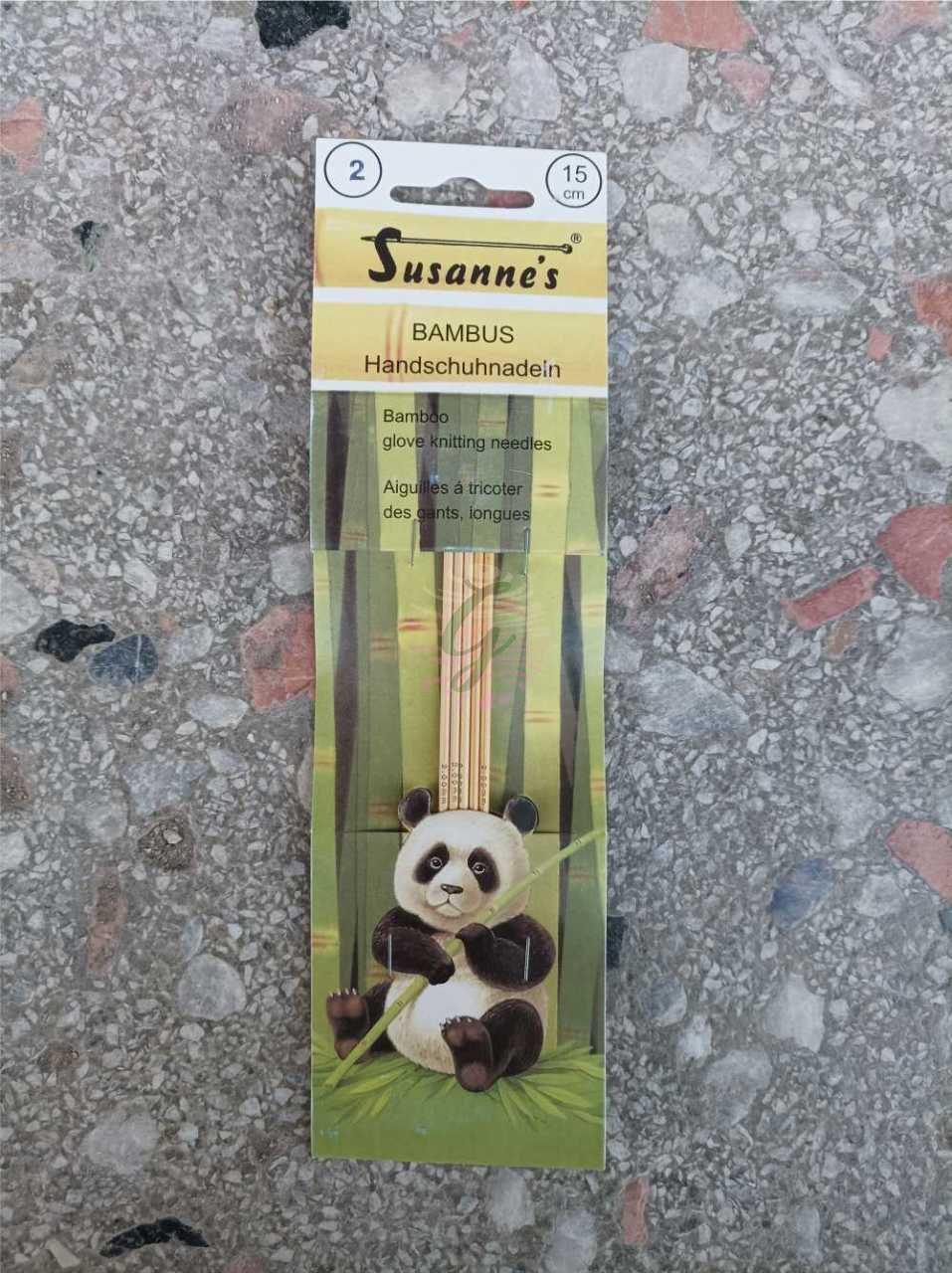 Susanne's Bambu Eldiven Şişi bhsn 2mm-15cm