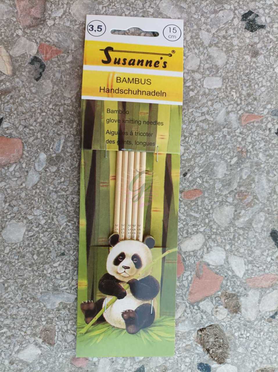 Susanne's Bambu Eldiven Şişi bhsn 3,5mm-15cm