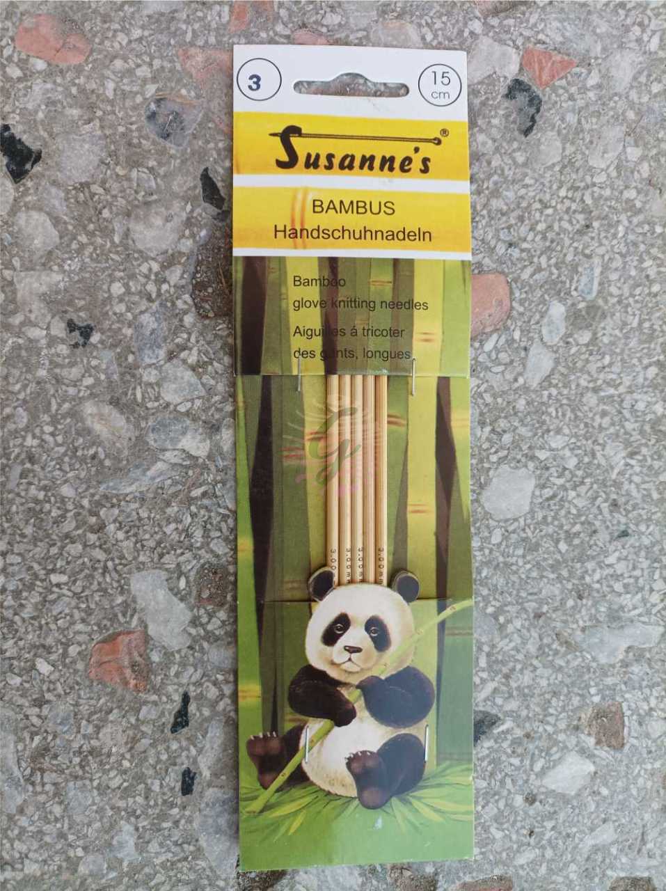 Susanne's Bambu Eldiven Şişi bhsn 3mm-15cm