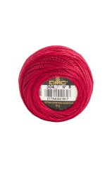 DMC 8 No Koton Perle Kırmızı-Nar Çiçeği Renkleri 304