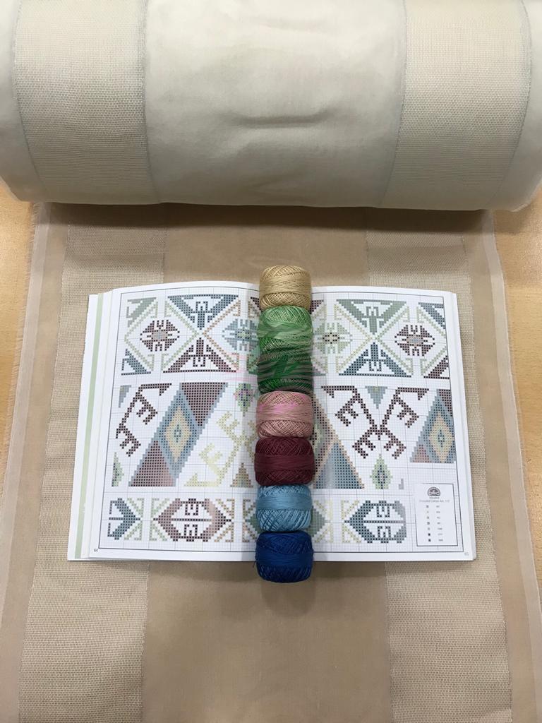 Ortası Ödemiş İpeği Kumaş Kiti