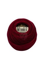 DMC 8 No Koton Perle Kırmızı-Nar Çiçeği Renkleri 815