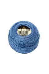 DMC 8 No Koton Perle Mavi  Renkleri 322