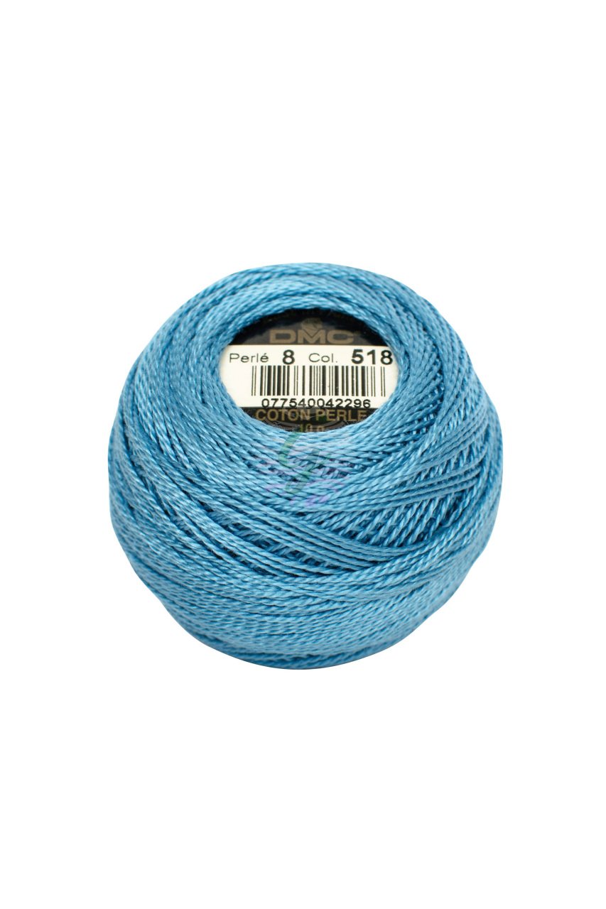 DMC 8 No Koton Perle Mavi  Renkleri 518