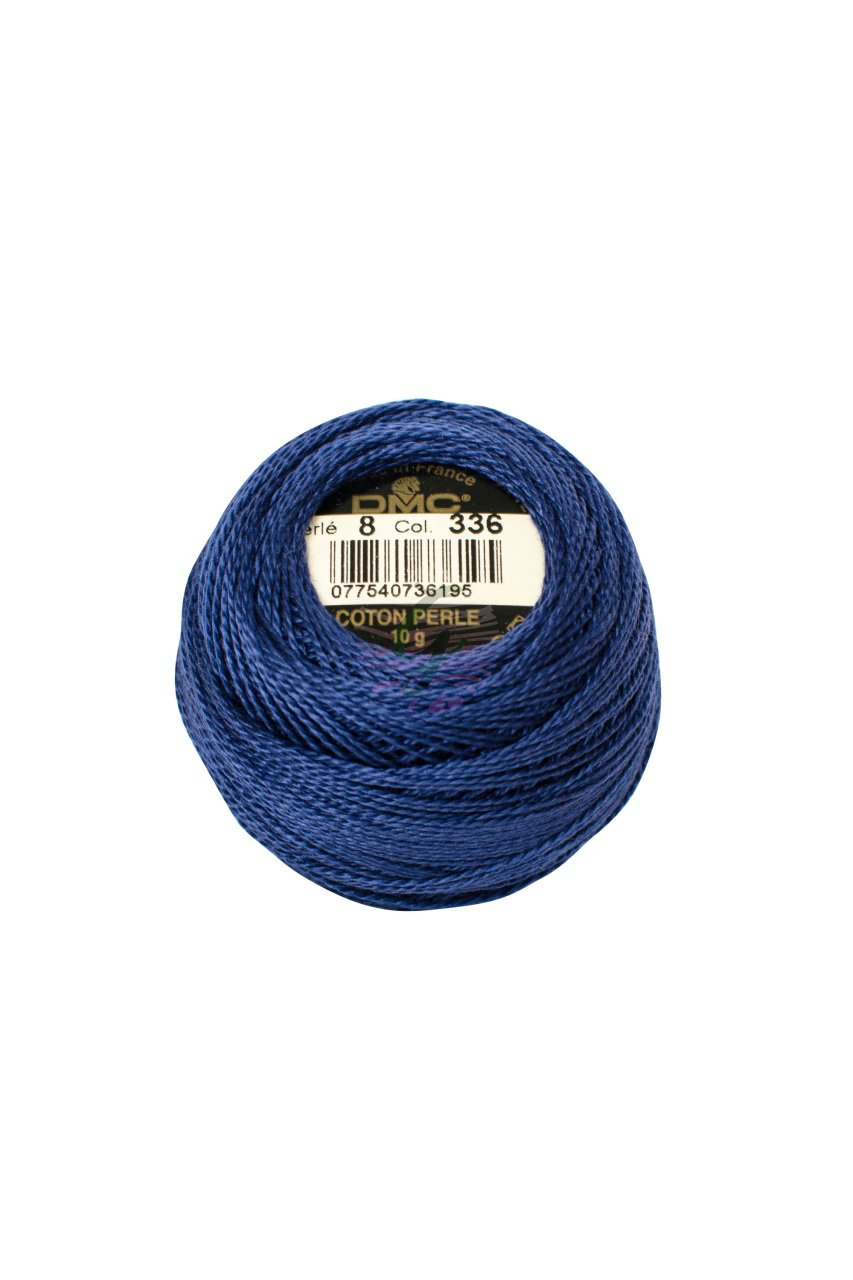 DMC 8 No Koton Perle Mavi  Renkleri 336