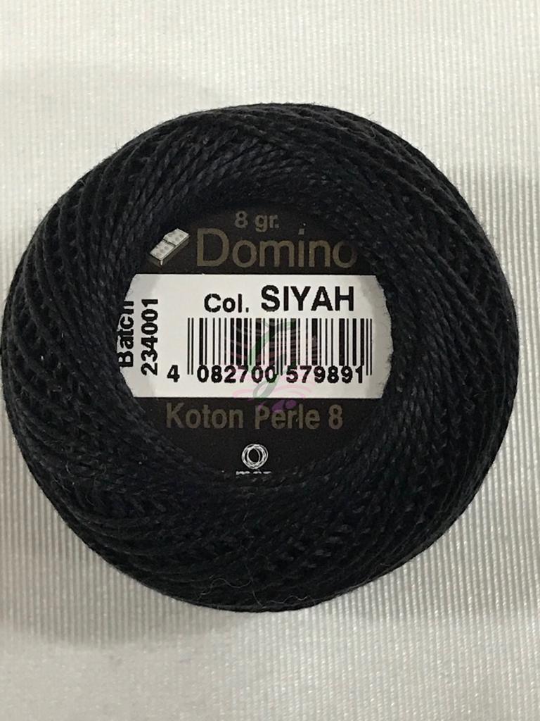 Domino 8 no Kahve ve Siyah Tonları Siyah