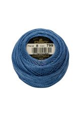 DMC 8 No Koton Perle Mavi  Renkleri 799