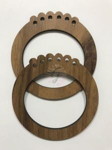 Ahşap Çanta Sapı(9 cm)