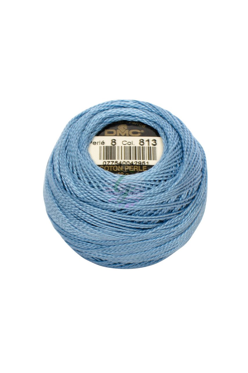 DMC 8 No Koton Perle Mavi  Renkleri 813