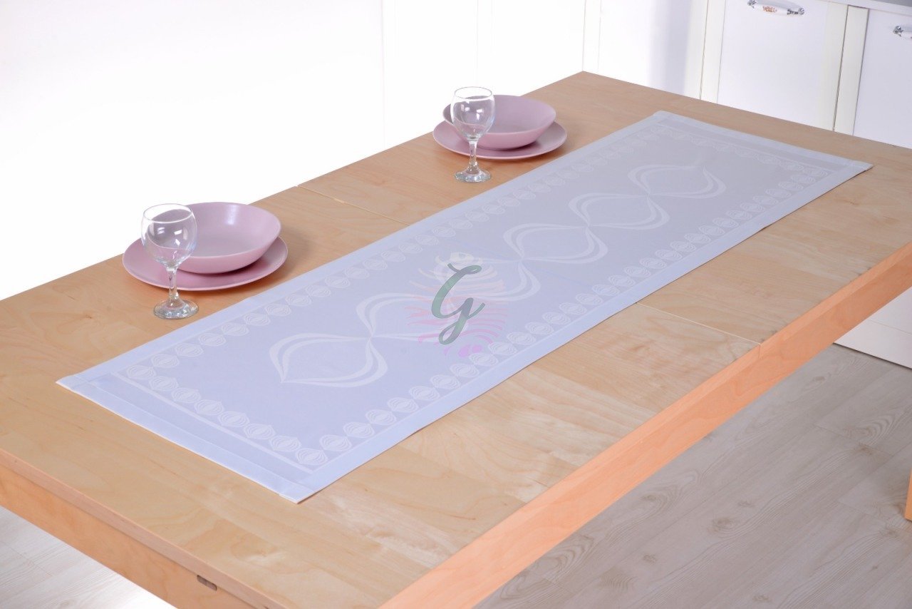 45×150 cm Ölçüde Hazır Etamin Runner(9271)