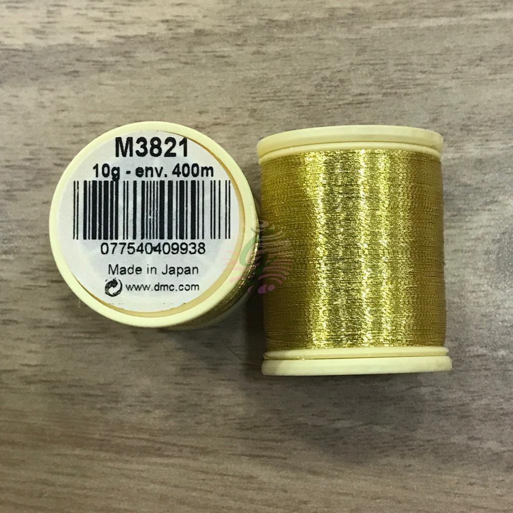 Dmc Makina Nakış Simi 3821 Pastel Sarı