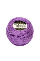 DMC 8 No Koton Perle Mor  Renkleri 208