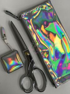 Çantalı Makas+Mezro Seti Gümüş