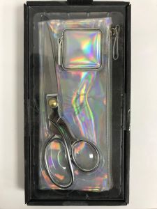 Çantalı Makas+Mezro Seti Gümüş