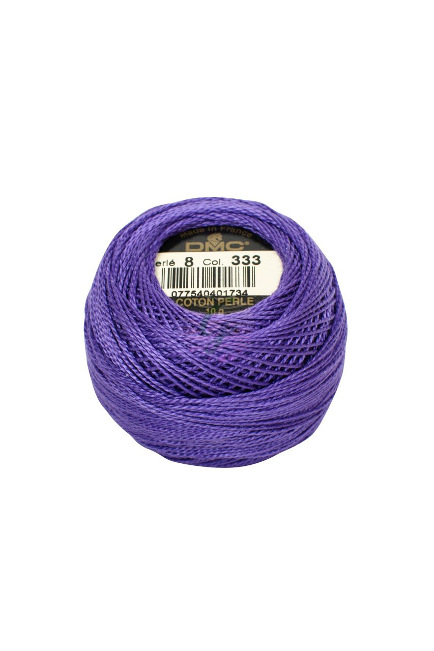 DMC 8 No Koton Perle Mor  Renkleri 333
