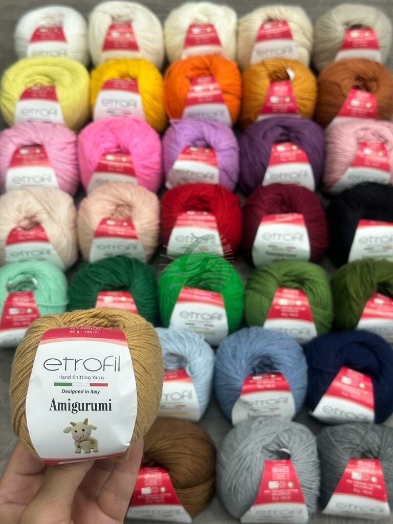 Etrofil Amigurumi Tüm Set 33 Renk